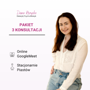 Pakiet 3 konsultacji dietetycznych