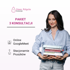 Pakiet 3 konsultacji dietetycznych