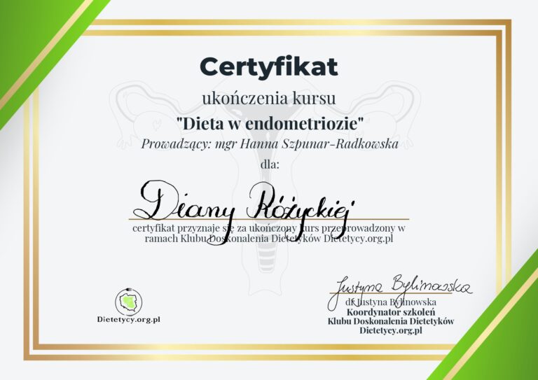 Certyfikat - Dieta w Endometriozie_page-0001
