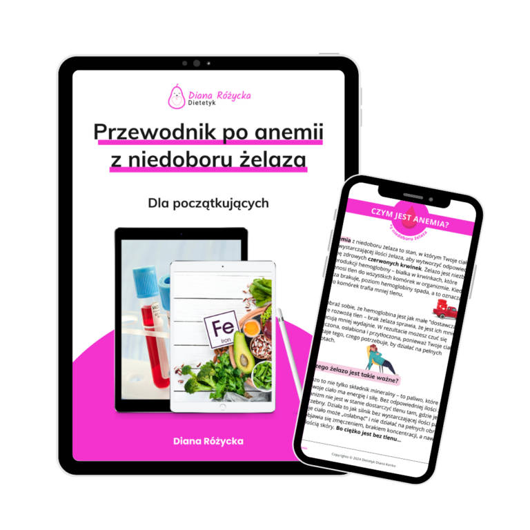 Przewodnik po anemii z niedoboru żelaza - newsletter